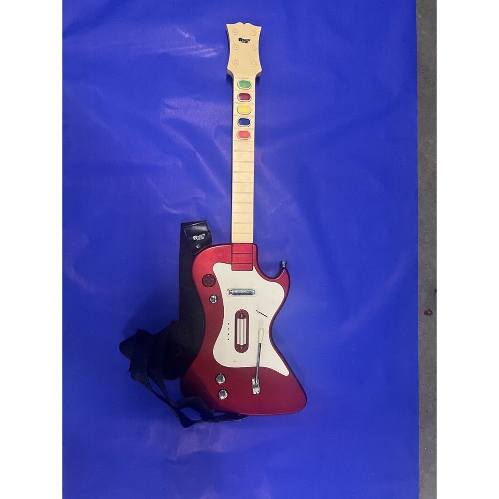 Block Head Grinder Guitar Red BHR1000 For Ps2 & Ps3 *No Dongle